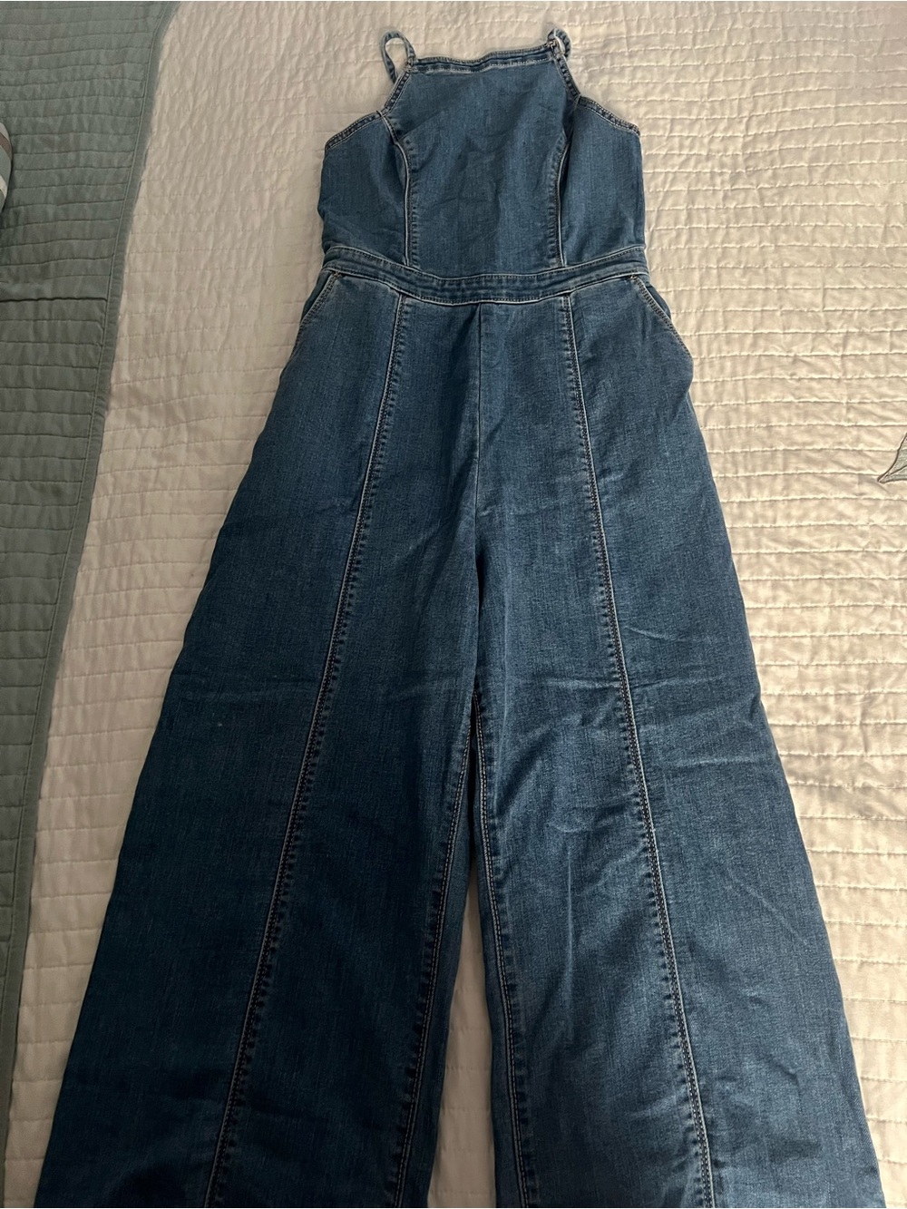 Hollister Denim Jumpsuit